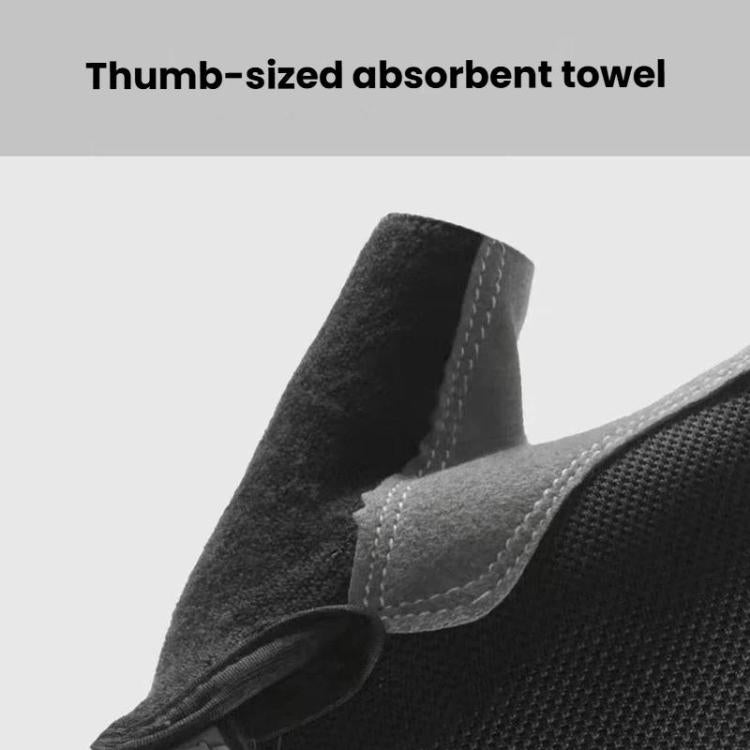 Guanti traspiranti a mezze dita per fitness e sport all'aria aperta, antiscivolo e resistenti all'usura, ideali per l'alpinismo., XL