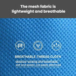 Guanti traspiranti a mezze dita per fitness e sport all'aria aperta, antiscivolo e resistenti all'usura, ideali per l'alpinismo., XL