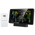 Stazione meteorologica WiFi compatibile Tuya con termometro wirel