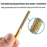 Fresa diritta per giunzione di piani di lavoro in quarzo, strumento per rifilatura e scanalatura., 5mm, 4mm, 3.5mm, 3mm