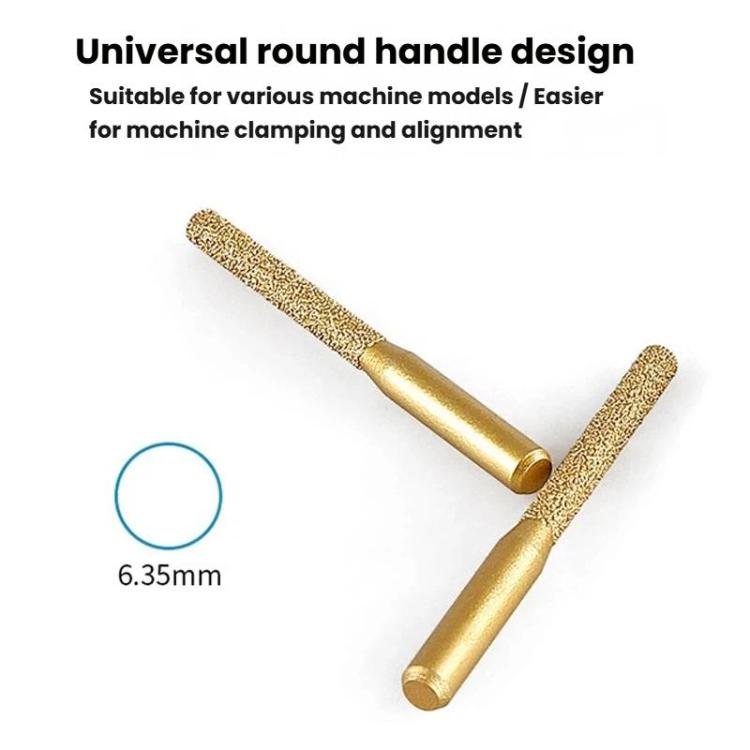 Fresa diritta per giunzione di piani di lavoro in quarzo, strumento per rifilatura e scanalatura., 5mm, 4mm, 3.5mm, 3mm
