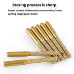 Fresa diritta per giunzione di piani di lavoro in quarzo, strumento per rifilatura e scanalatura., 5mm, 4mm, 3.5mm, 3mm