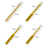 Fresa diritta per giunzione di piani di lavoro in quarzo, strumento per rifilatura e scanalatura., 5mm, 4mm, 3.5mm, 3mm