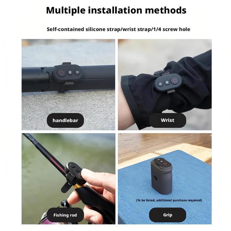 Telecomando Bluetooth per action camera Insta360 X5 / X4 / X3 / GO3S / Ace Pro2