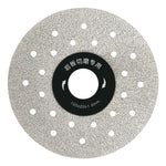 Disco da taglio per pietra sinterizzata, rifinitura di piastrelle in ceramica, mola piatta a doppio uso, 100x20x1.0mm
