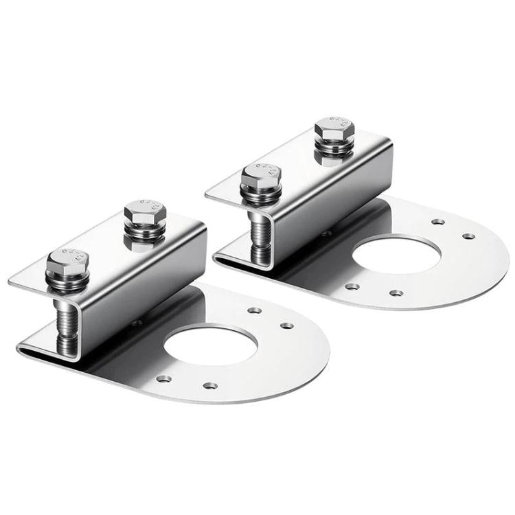 Staffa universale in acciaio inox per montaggio luci auto