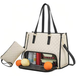 Borsa termica 2 in 1 per il pranzo, utilizzabile a mano o a tracolla.