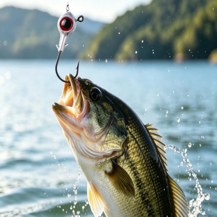 HENGJIA JI042 Confezione da 5 pezzi di ami da pesca con testa piombata, rinforzati e a punta affilata, per acqua salata., 2.5g, 3.5g, 5g, 7g, 10g