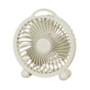 Portable Desktop Fan High-Wind Table Fan For Dormitory & Office, 4 inch Plug-in White, 4 inch Plug-in Green, 4 inch Plug-in Pink, 6 inch Rechargeable White, 6 inch Rechargeable Green, 6 inch Rechargeable Pink