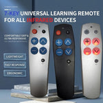 Telecomando universale 7 tasti per anziani TV DVD IR