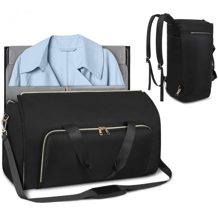 Borsa da viaggio pieghevole e resistente per riporre e appendere abiti.
