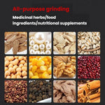 Macinino per spezie con motore potente da 1000 g, tritatutto per cereali domestici, macchina per rompere le pareti cellulari, UK Plug, EU Plug