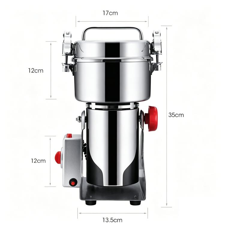 Macinino per spezie con motore potente da 1000 g, tritatutto per cereali domestici, macchina per rompere le pareti cellulari, UK Plug, EU Plug