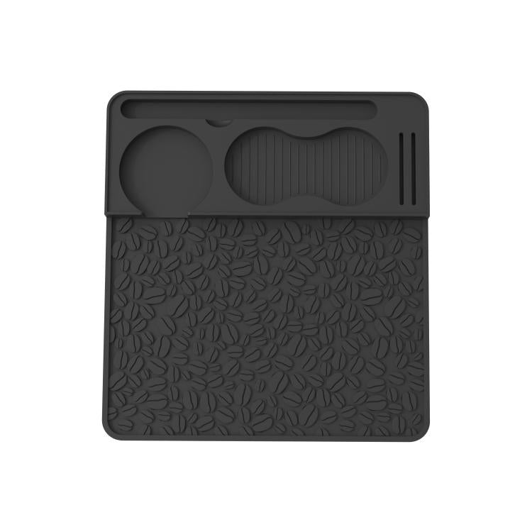 Tappetino in silicone per pressino da caffè espresso, stazione multifunzione per pressino da caffè, tappetino antiscivolo per bar espresso