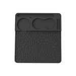 Tappetino in silicone per pressino da caffè espresso, stazione multifunzione per pressino da caffè, tappetino antiscivolo per bar espresso