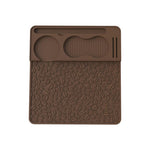 Tappetino in silicone per pressino da caffè espresso, stazione multifunzione per pressino da caffè, tappetino antiscivolo per bar espresso