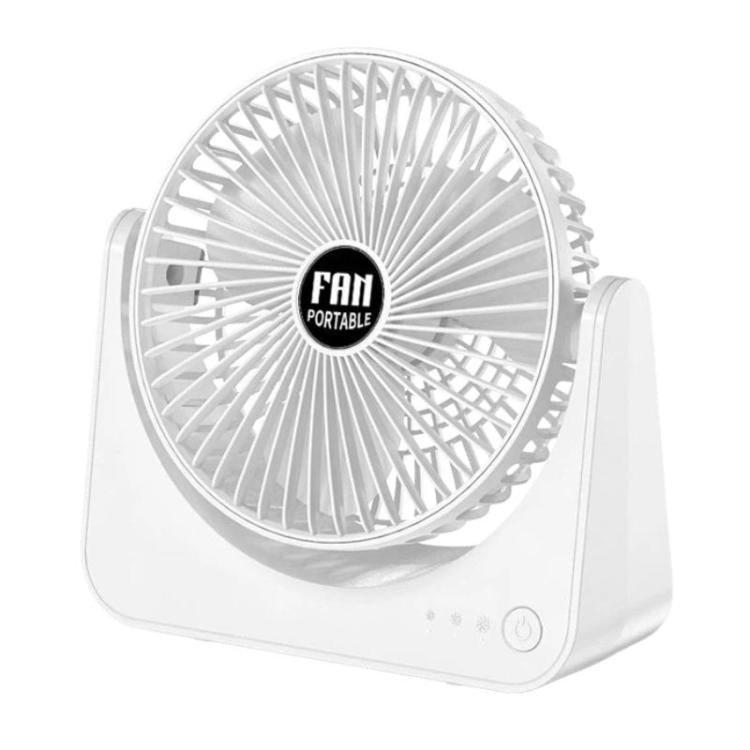 Ventilatore da tavolo da 6 pollici con 3 velocità, silenzioso, ideale per l'estate.