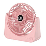 Ventilatore da tavolo da 6 pollici con 3 velocità, silenzioso, ideale per l'estate.