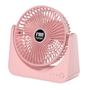 Ventilatore da tavolo da 6 pollici con 3 velocità, silenzioso, ideale per l'estate.