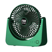 Ventilatore da tavolo da 6 pollici con 3 velocità, silenzioso, ideale per l'estate.
