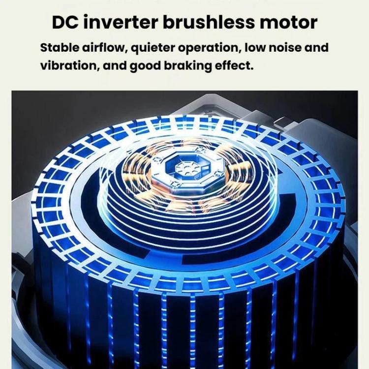 Ventilatore da tavolo da 6 pollici con 3 velocità, silenzioso, ideale per l'estate.
