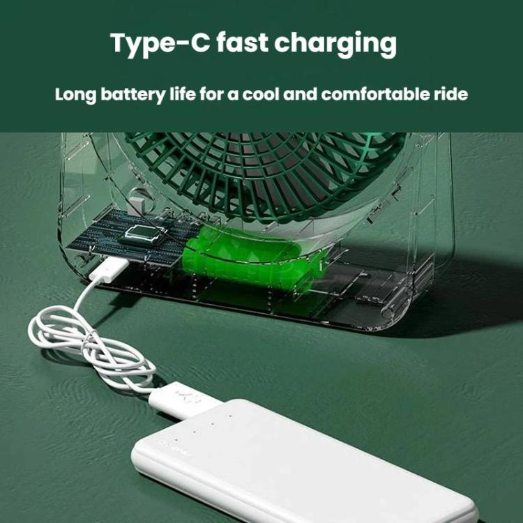 6 Inch Desktop Fan With 3 Speed Settings Summer Quiet Desktop Air Circulator Fan