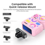 Custodia in silicone aMaginsn Fun Pattern 5 in 1 per DJI Osmo Nano, con protezione completa per l'obiettivo.
