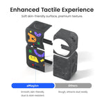 Custodia in silicone aMaginsn Fun Pattern 5 in 1 per DJI Osmo Nano, con protezione completa per l'obiettivo.
