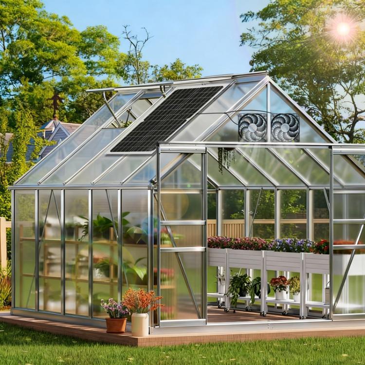 Pannello solare 15W con doppia ventola impermeabile IP65