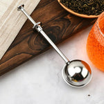 Infusore per tè rotondo telescopico in acciaio inox 304, LsCook Half-hole, LsCook Full-hole
