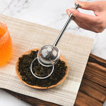 Infusore per tè rotondo telescopico in acciaio inox 304, LsCook Half-hole, LsCook Full-hole