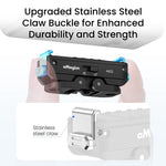 Adattatore a sgancio rapido magnetico in metallo aMagisn 2.0 con blocco per DJI Osmo 360/ Action 5 Pro/4/3, For DJI Osmo 360/ Action 5 Pro/4/3