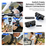Adattatore a sgancio rapido magnetico in metallo aMagisn 2.0 con blocco per DJI Osmo 360/ Action 5 Pro/4/3, For DJI Osmo 360/ Action 5 Pro/4/3