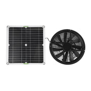 Single Crystal Solar Panel Fan For Greenhouses, Kitchens, Chicken Coops
