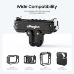 Adattatore con blocco per montaggio rapido magnetico in metallo aMaginsn 2.0 per DJI Osmo Action 6 / Nano aMagins, For DJI Osmo Action 6 / Nano