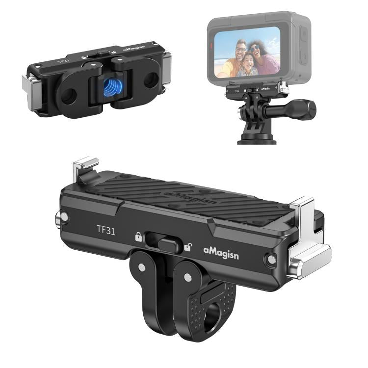 Adattatore magnetico bloccabile per Insta360 GO Ultra