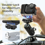 Adattatore bloccabile a sgancio rapido magnetico in metallo aMaginsn 2.0 per Insta360 GO Ultra., For Insta360 GO Ultra