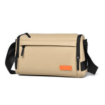 WEIXIER WD5624 Borsa a tracolla piccola da uomo, leggera, con design multi-tasche, impermeabile e antigraffio.