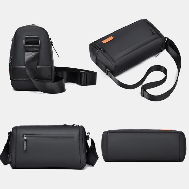 WEIXIER WD5624 Borsa a tracolla piccola da uomo, leggera, con design multi-tasche, impermeabile e antigraffio.