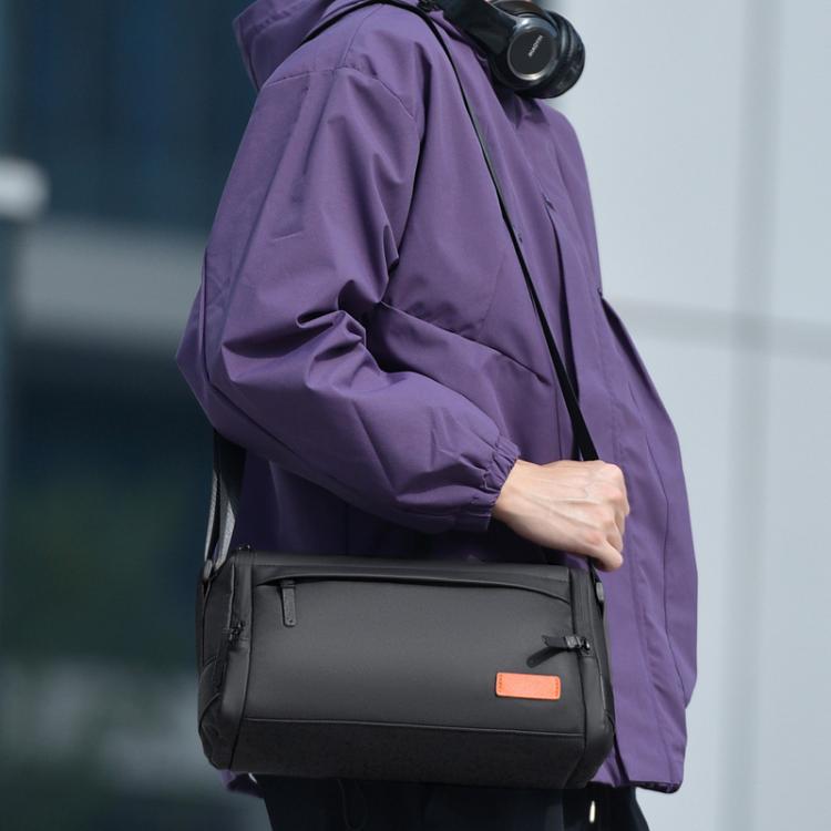 WEIXIER WD5624 Borsa a tracolla piccola da uomo, leggera, con design multi-tasche, impermeabile e antigraffio.