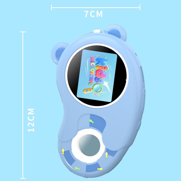 HM020H Microscopio digitale portatile HD per bambini, lente d'ingrandimento elettronica, giocattolo scientifico
