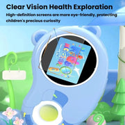 HM020H Microscopio digitale portatile HD per bambini, lente d'ingrandimento elettronica, giocattolo scientifico