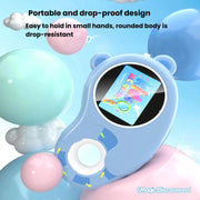 HM020H Microscopio digitale portatile HD per bambini, lente d'ingrandimento elettronica, giocattolo scientifico