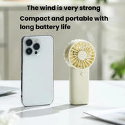 Ventilatore portatile compatto F50, mini ventilatore da tavolo ad alta velocità per dormitorio