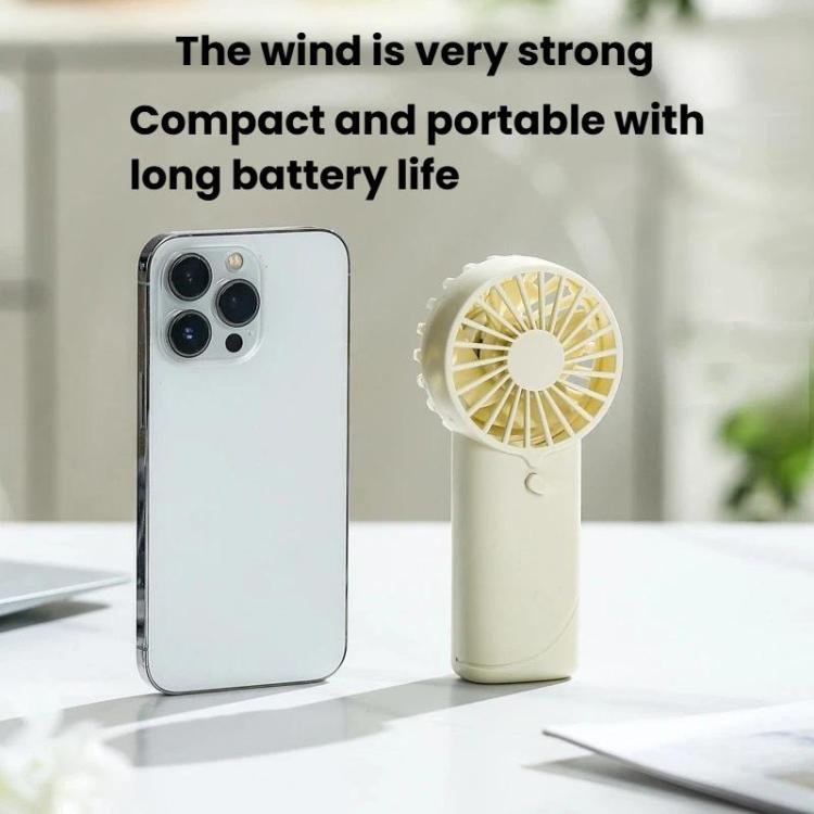 Ventilatore portatile compatto F50, mini ventilatore da tavolo ad alta velocità per dormitorio