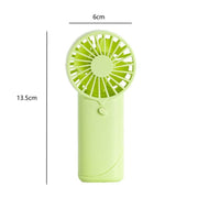 Ventilatore portatile compatto F50, mini ventilatore da tavolo ad alta velocità per dormitorio