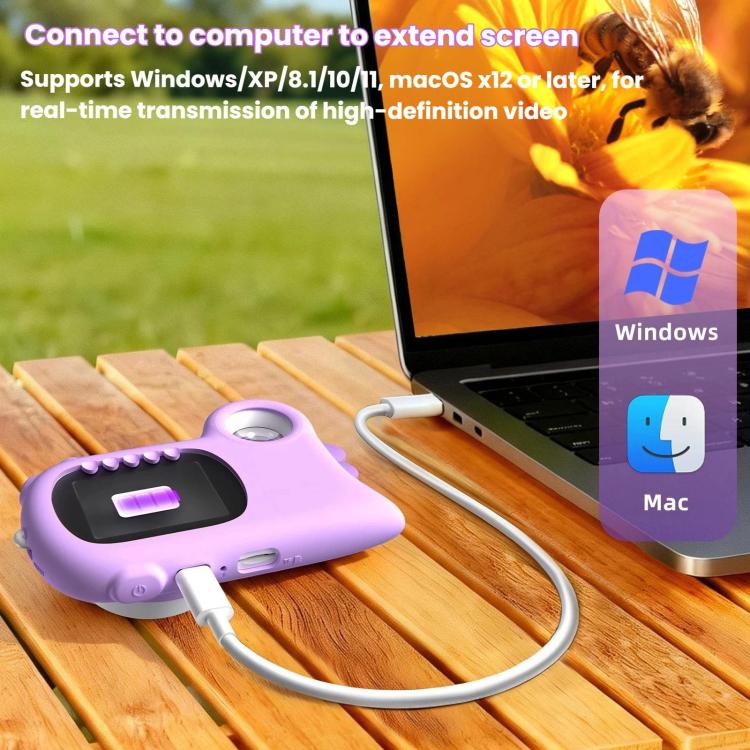 Microscopio elettronico per bambini HM020i con funzione foto e video, ideale per esplorare l'esterno. Lente d'ingrandimento elettronica.
