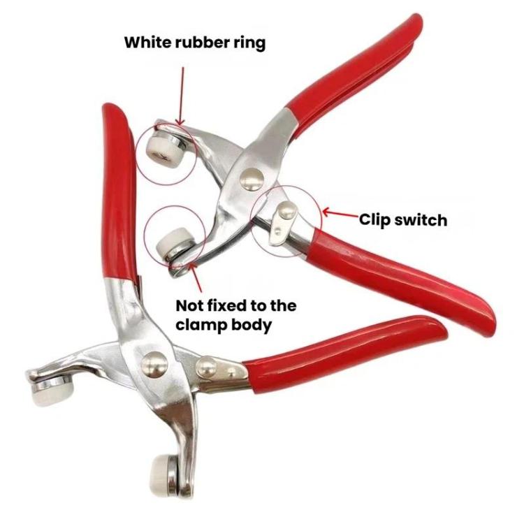 Set di bottoni a pressione in metallo a 5 griffe, bottoni a pressione colorati per abbigliamento, 100 Hollow + Pliers, 100 Solid + Pliers, 200 Solid + Pliers, 200 Solid + Pliers + Power Rod + Rubber Ring