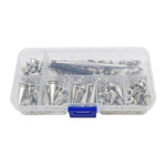 80 pezzi / Set Rivetti metallici per abbigliamento Rivetti decorativi conici a punta per articoli in pelle