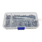 80 pezzi / Set Rivetti metallici per abbigliamento Rivetti decorativi conici a punta per articoli in pelle